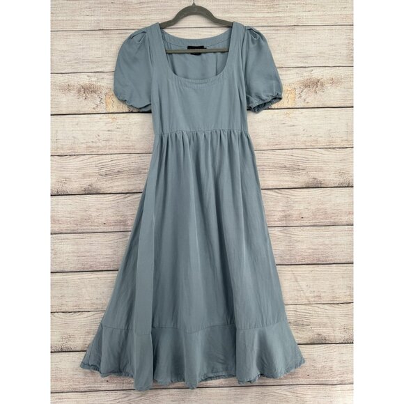 Hatch Blue Midi Dress - Picture 1 of 9